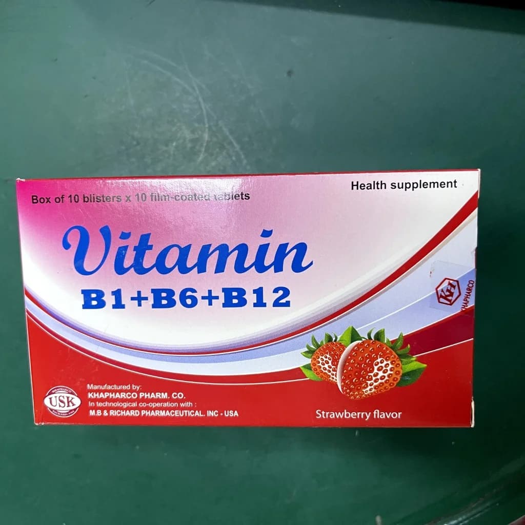 Vitamin B1+B6+B12 Not available