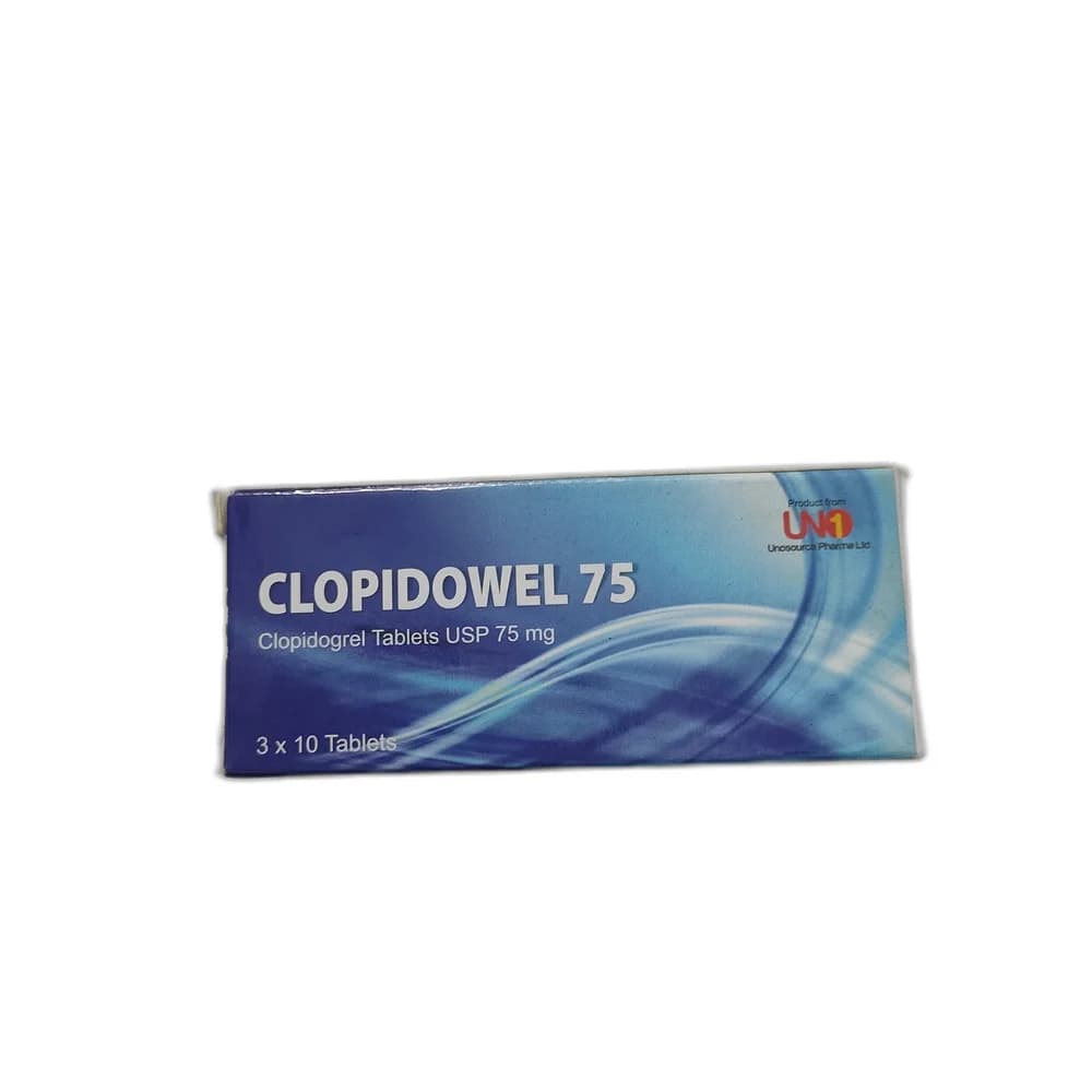 Clopidowel 75 75 mg