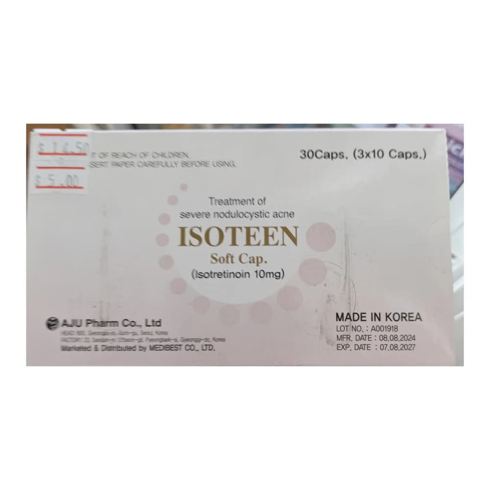 Isoteen 10 mg