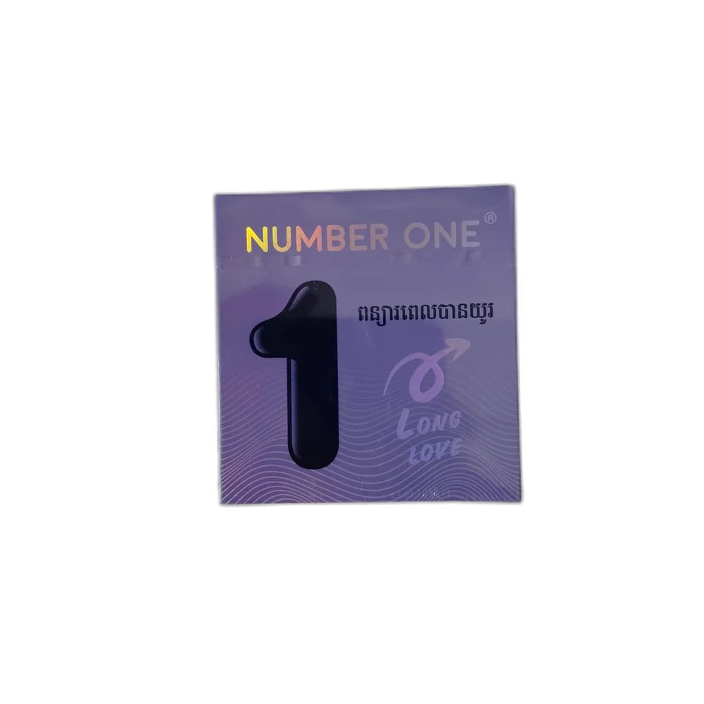 Number One Long Love (with Benzocaine 5% w/w; 3 pcs)