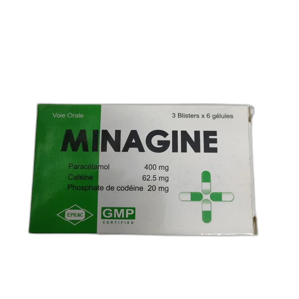 Minagine 400 mg / 62.5 mg / 20 mg