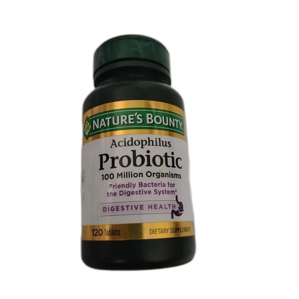 Nature's Bounty Acidophilus Probiotic 100 Million Organisms