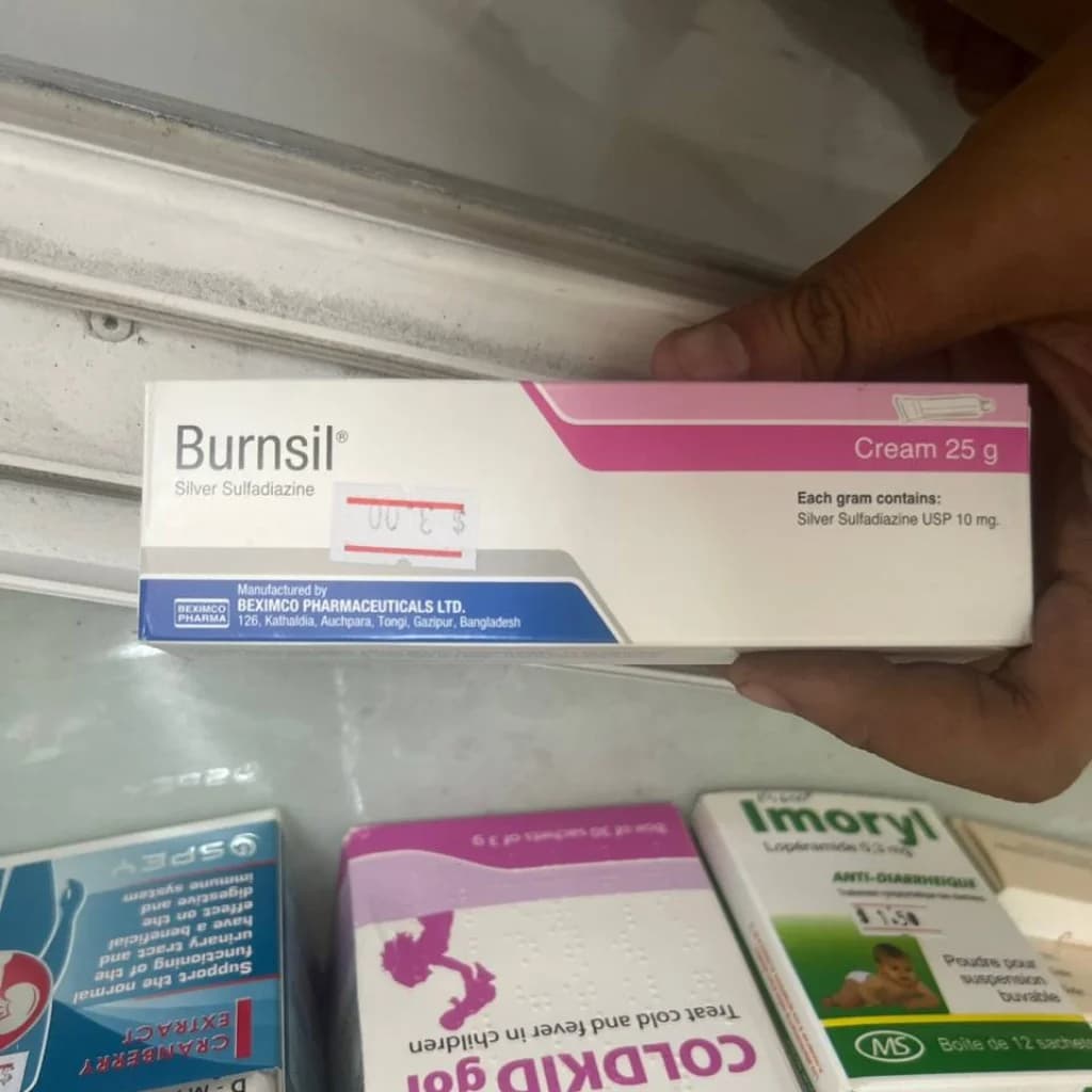 Burnsil® Silver Sulfadiazine USP 1% w/w