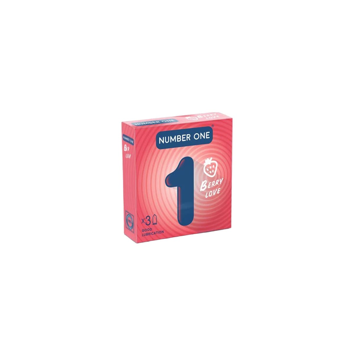Number One Berry Love 3 condoms