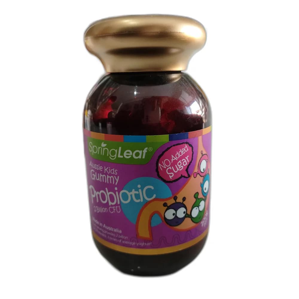 SpringLeaf Aussie Kids Gummy Probiotic 2 Billion CFU