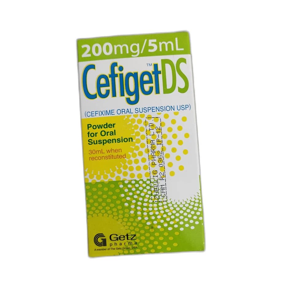 Cefiget DS 200 mg/5 ml