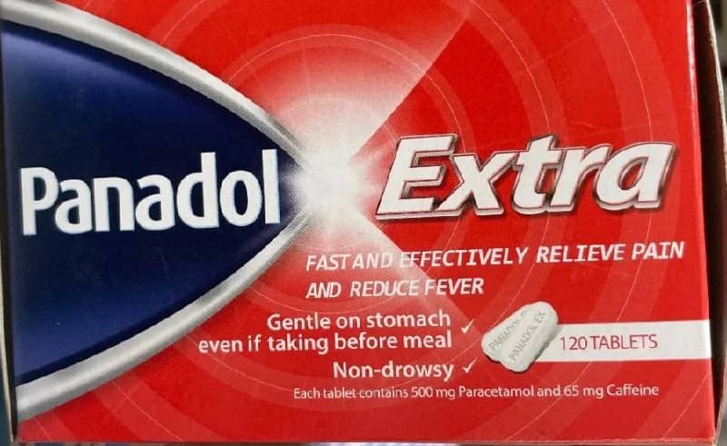 Panadol Extra 500mg Paracetamol + 65mg Caffeine