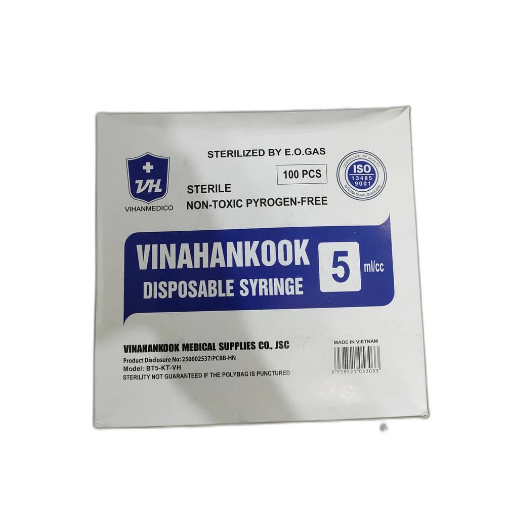 Vinahankook Disposable Syringe 5ml 5 ml