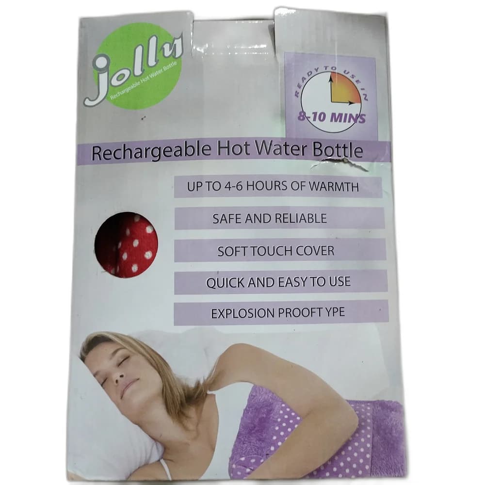 Jolly Rechargeable Hot Water Bottle 220-240V, 50Hz, 380W