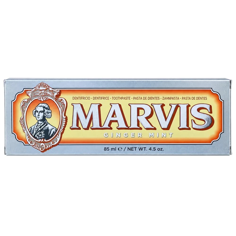 Marvis Ginger Mint 85 ml; sodium fluoride 0.25%