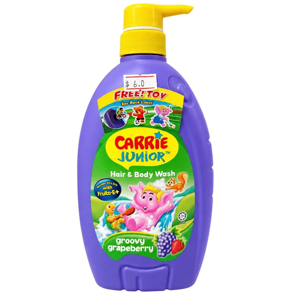 Carrie Junior Groovy Grapeberry Hair & Body Wash 700 g