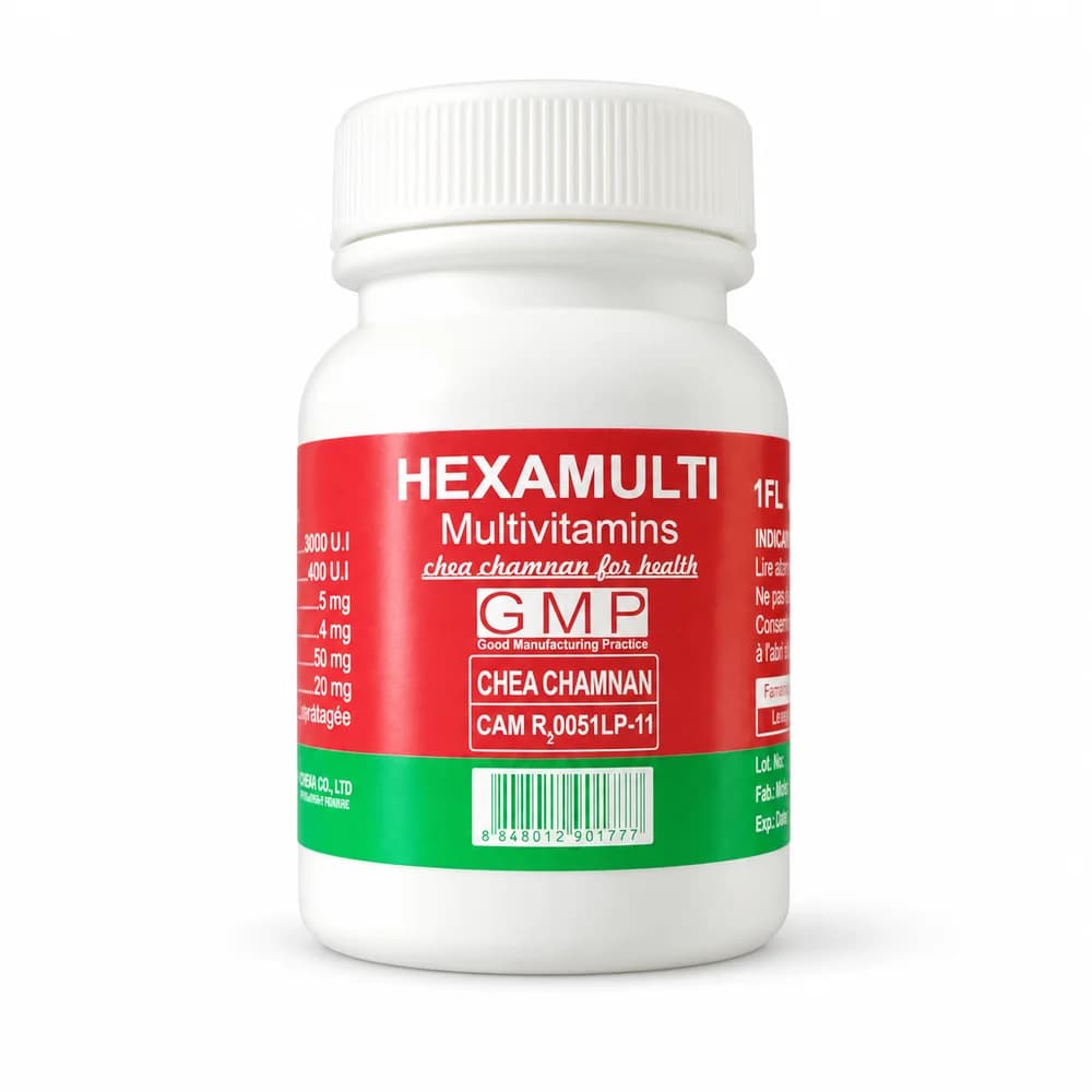Hexamulti Multivitamin formulation per dragee