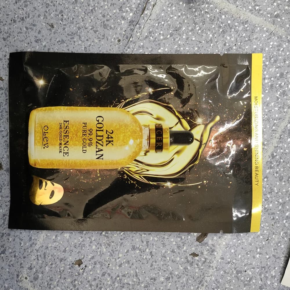 OLeV 24K Goldzan Essence 24K Gold Mask 30 mL per sheet
