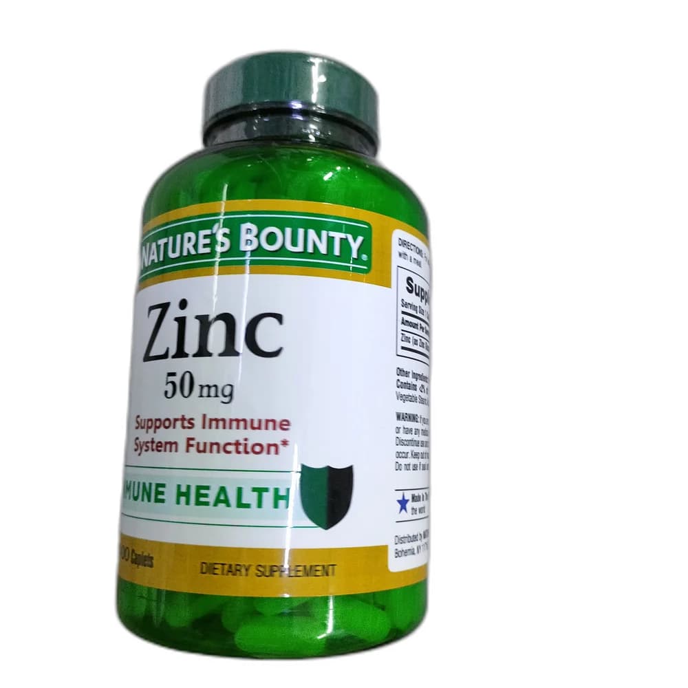 Nature's Bounty Zinc 50 mg