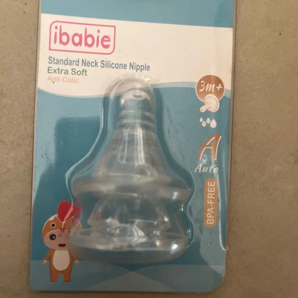 Ibabie silicone nipple 