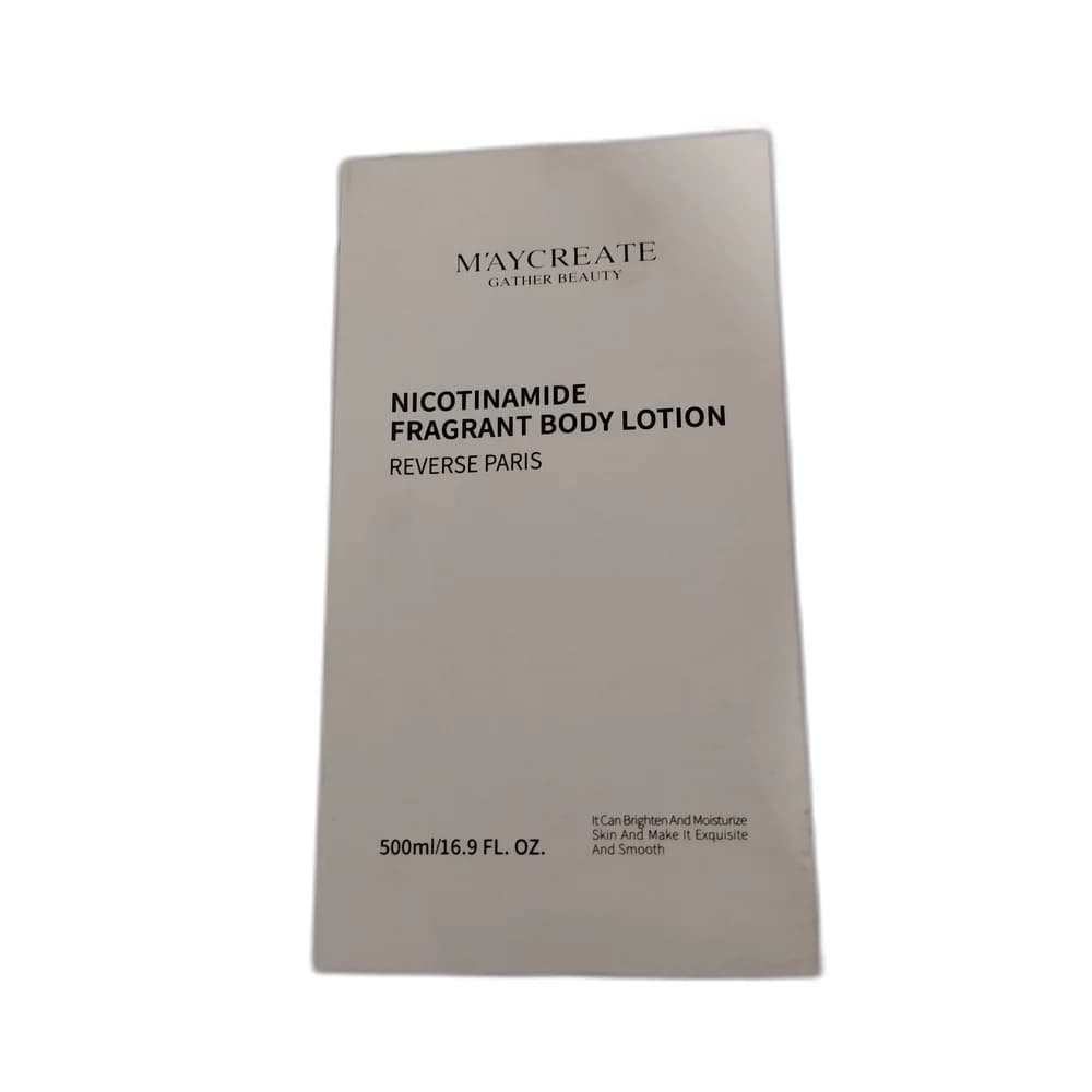 MayCreate Nicotinamide Fragrant Body Lotion (Reverse Paris) 500 ml (16.9 fl oz)