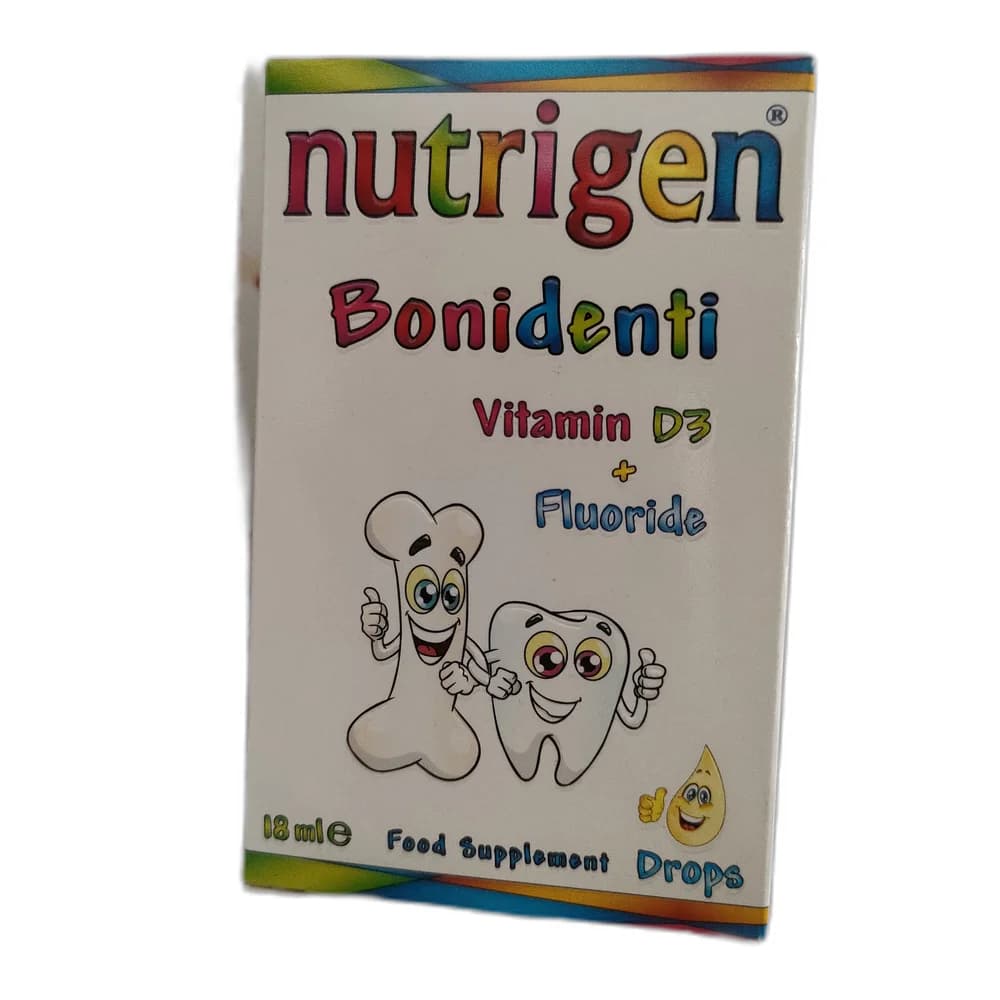 Nutrigen Bonidenti Vitamin D3 10mcg + Fluoride 0.25mg per 4 drops