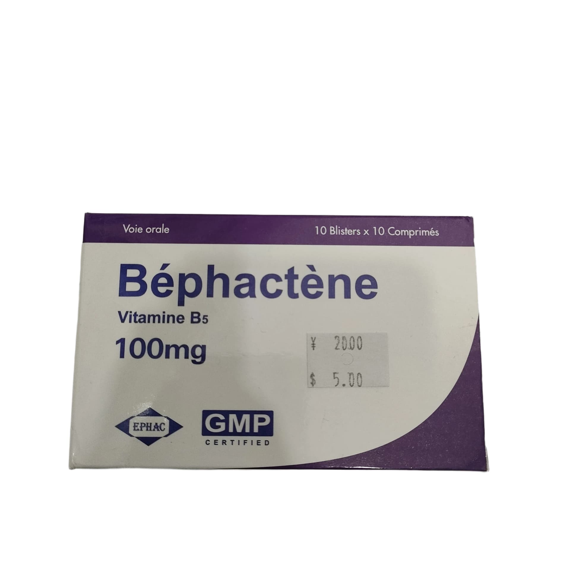 Béphactène 100mg