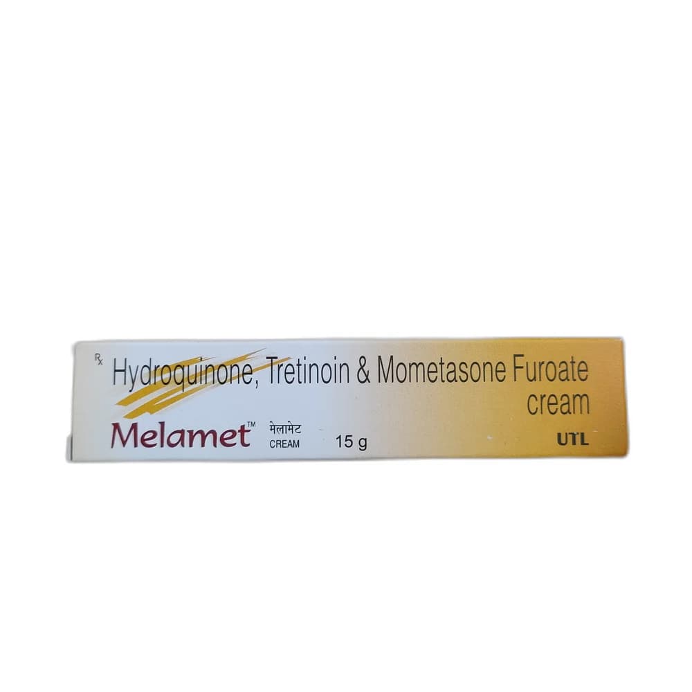 Melamet Hydroquinone 2% / Tretinoin 0.025% / Mometasone Furoate 0.1%