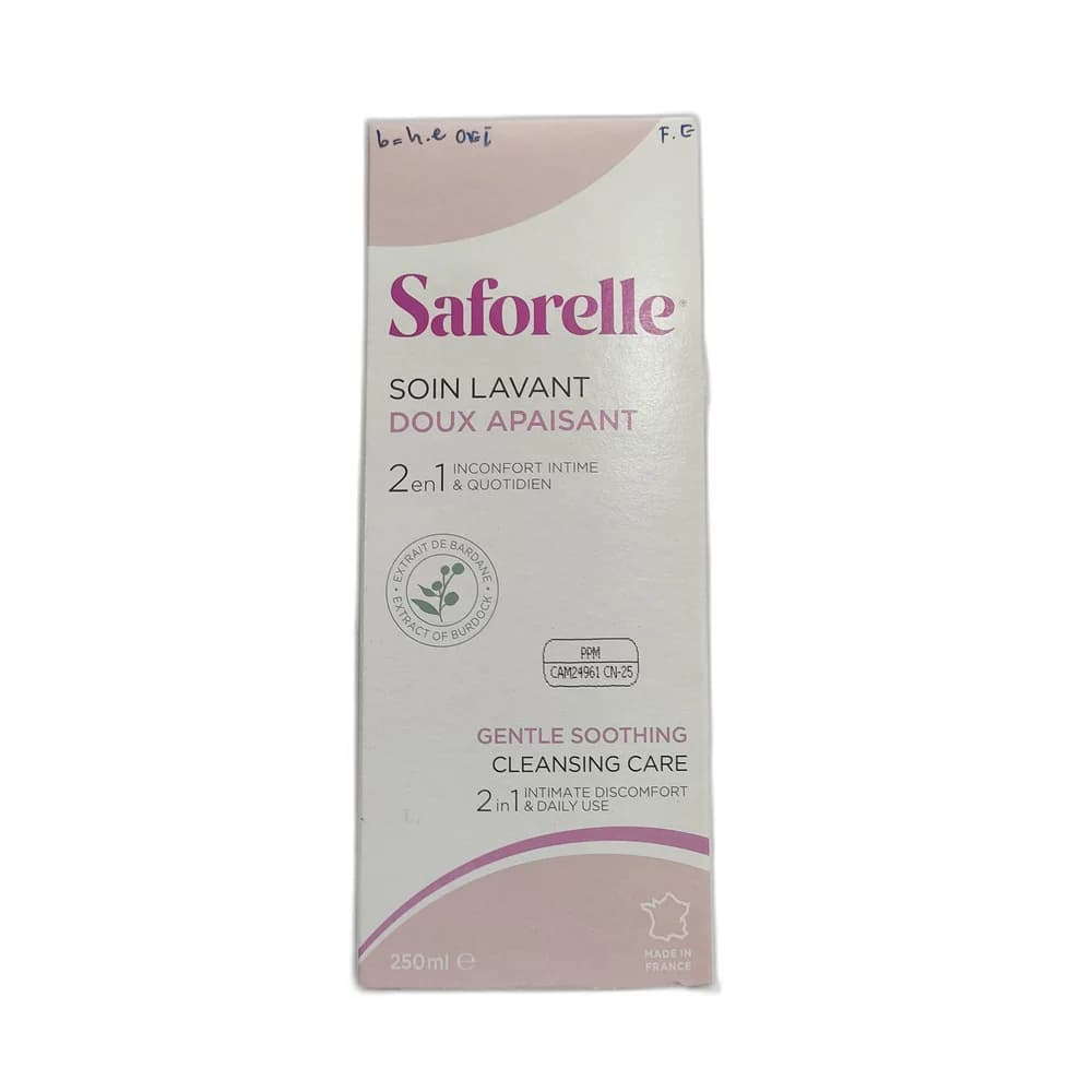 Saforelle Soin Lavant Doux Apaisant 250 ml