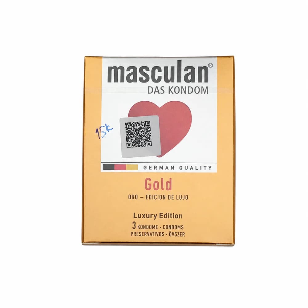 Masculan Gold Luxury Edition condoms