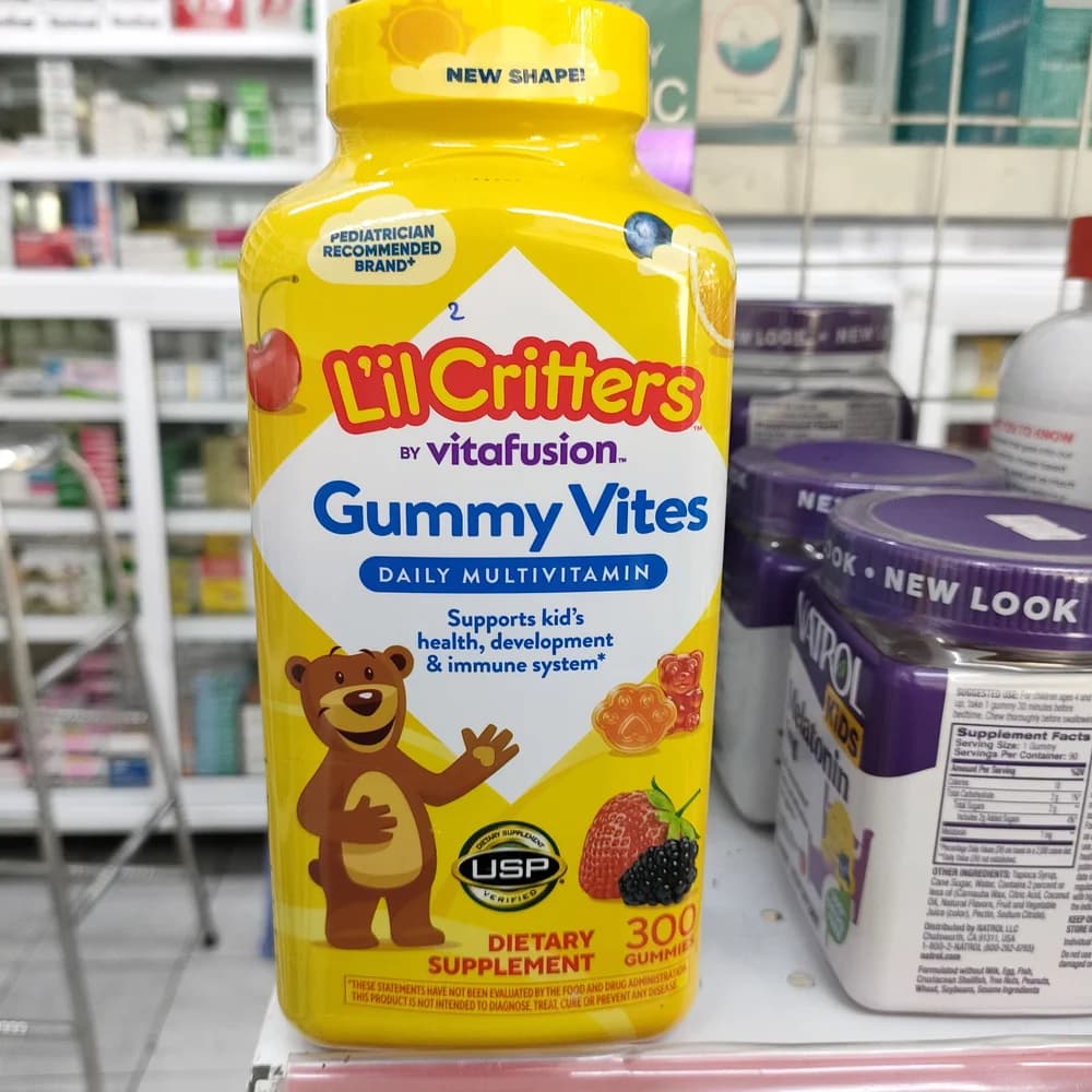 L'il Critters Gummy Vites Daily Multivitamin 2 gummies daily