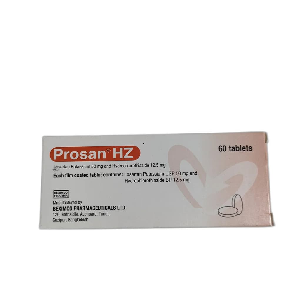 Prosan HZ 50 mg / 12.5 mg
