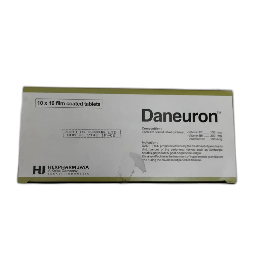 Daneuron 100 mg / 200 mg / 200 mcg