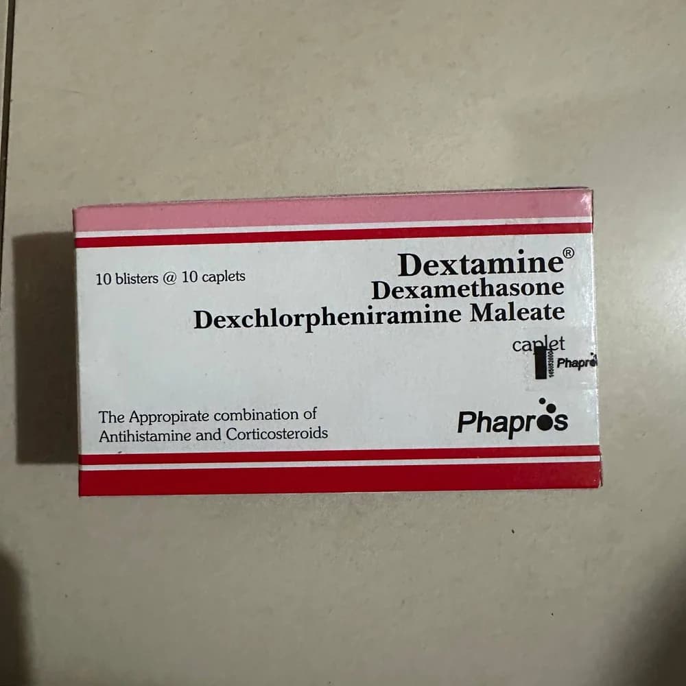 Dextamine 0.5 mg / 2 mg caplets