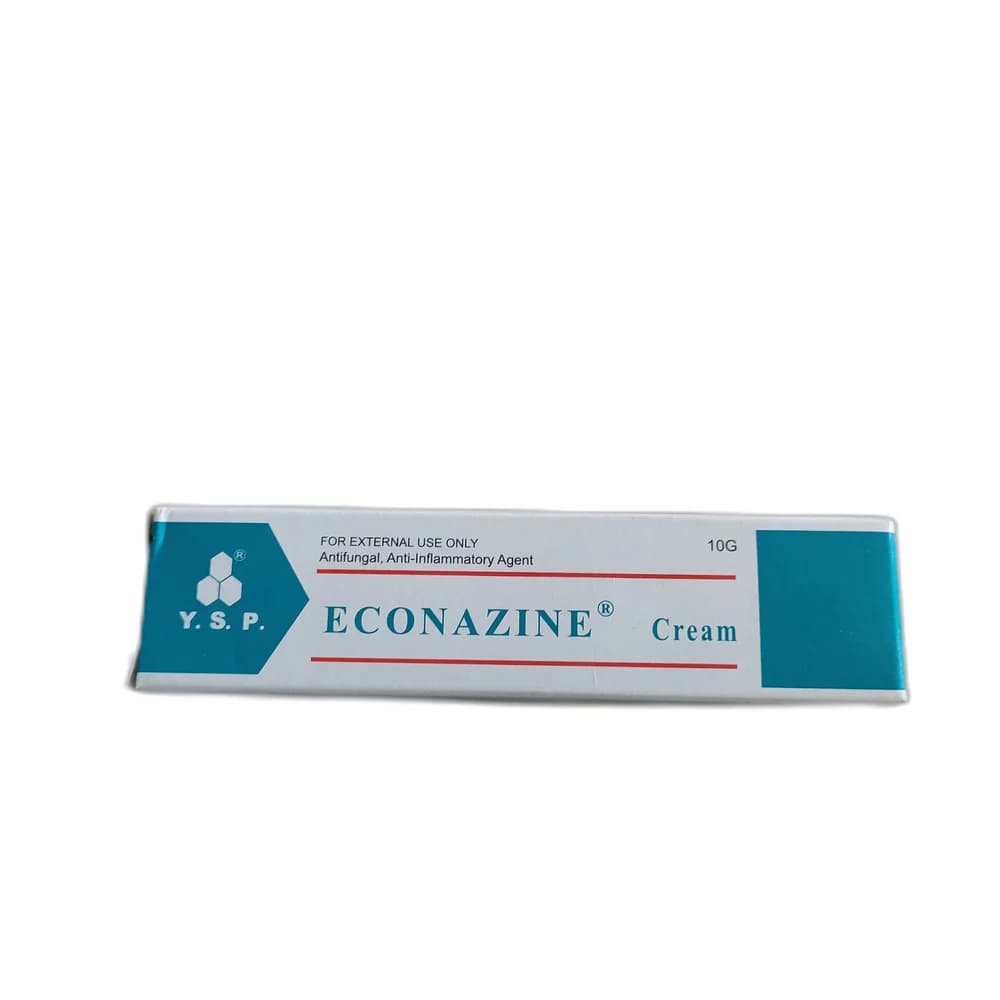 Econazine Cream Econazole nitrate 1% + Triamcinolone acetonide 0.1%; 10 g