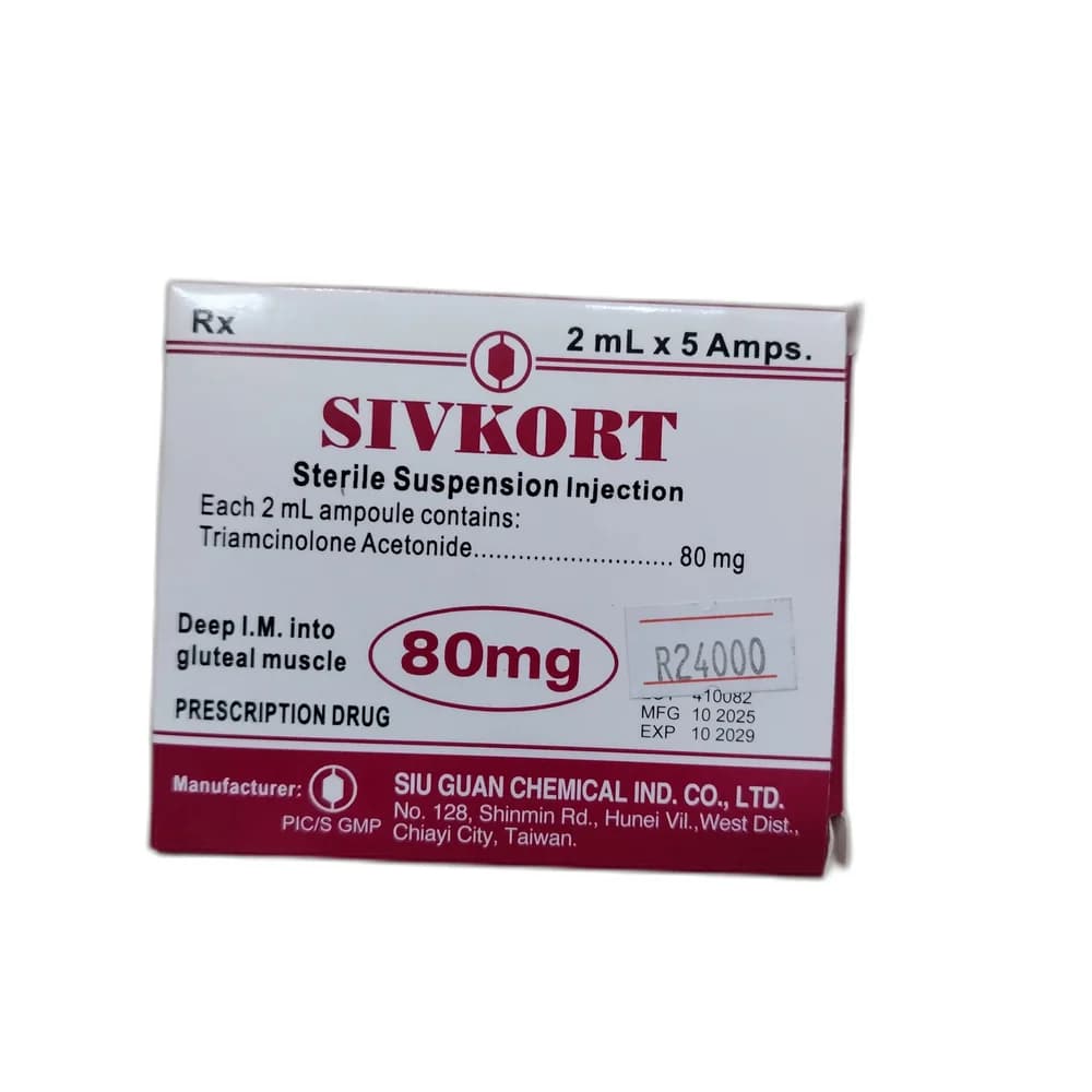 Sivkort 80 mg / 2 ml