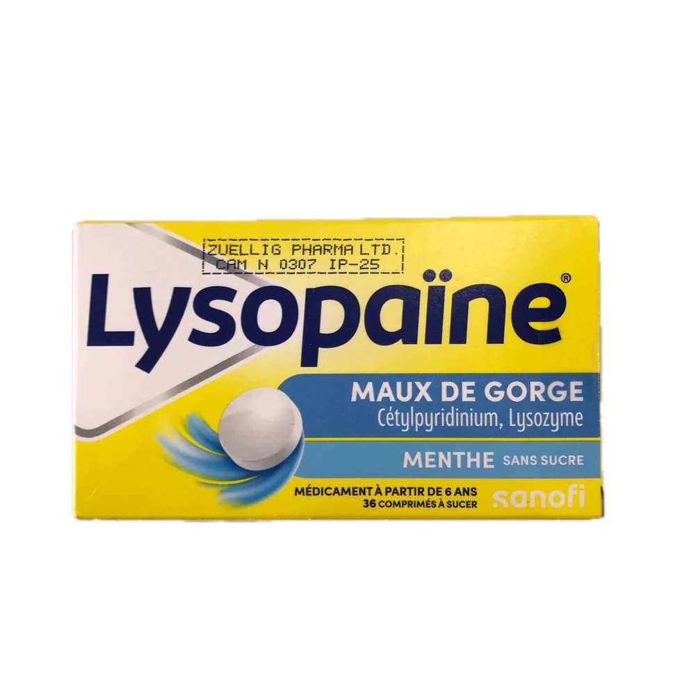Lysopaine 1.5 mg / 520,000 FIP-U