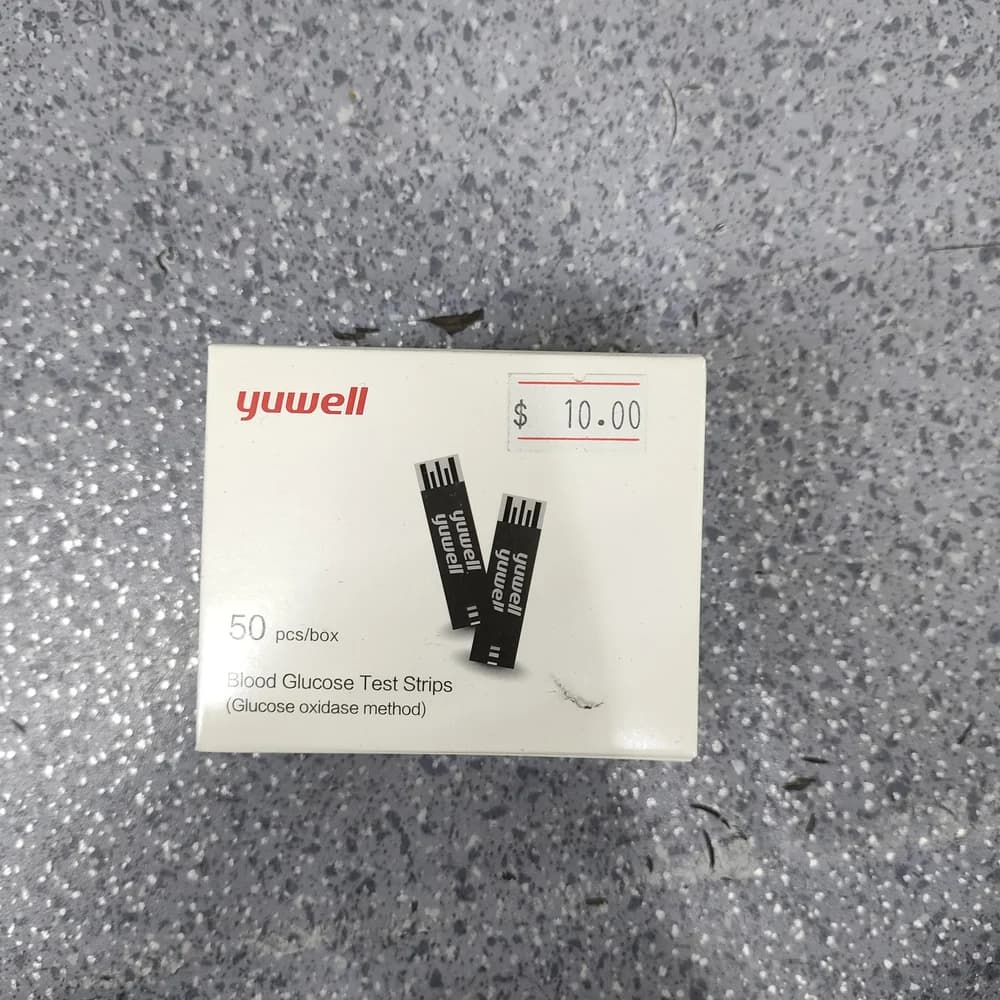 Yuwell Blood Glucose Test Strips Not available