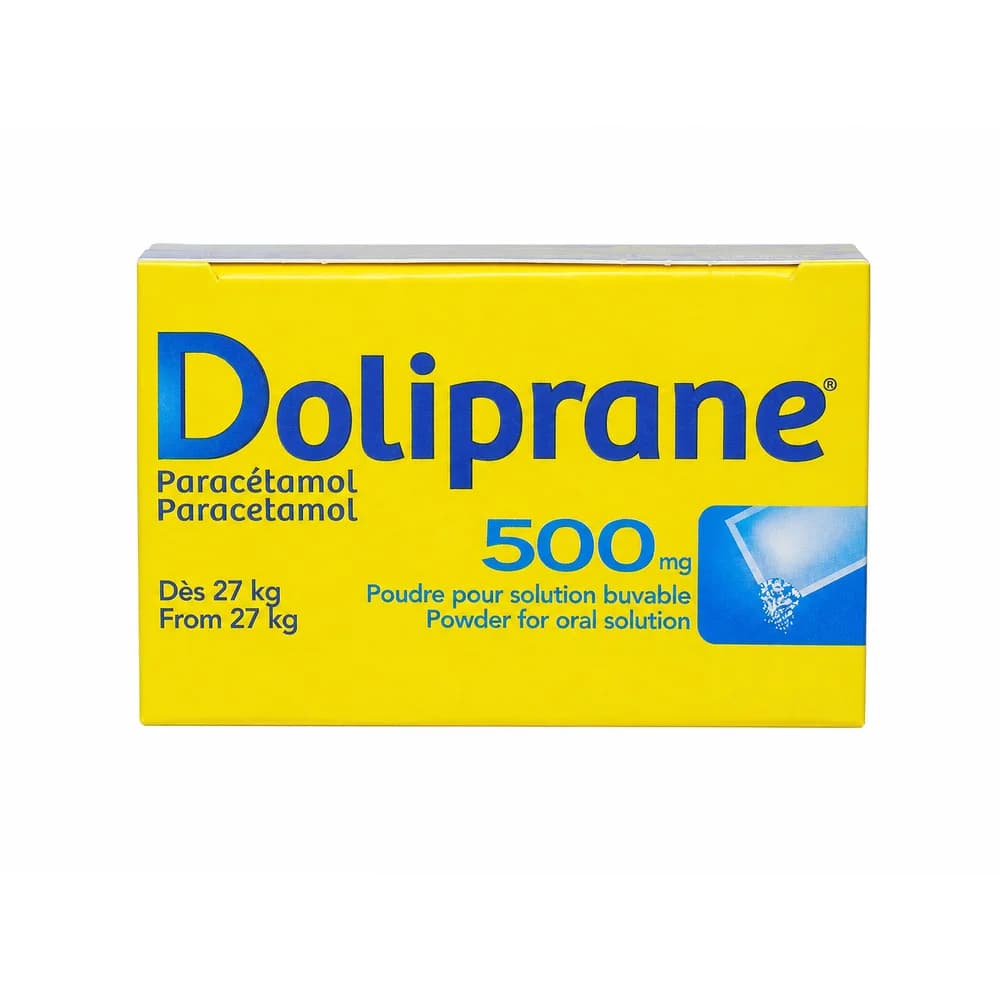 Doliprane Paracetamol 500 mg powder for oral solution