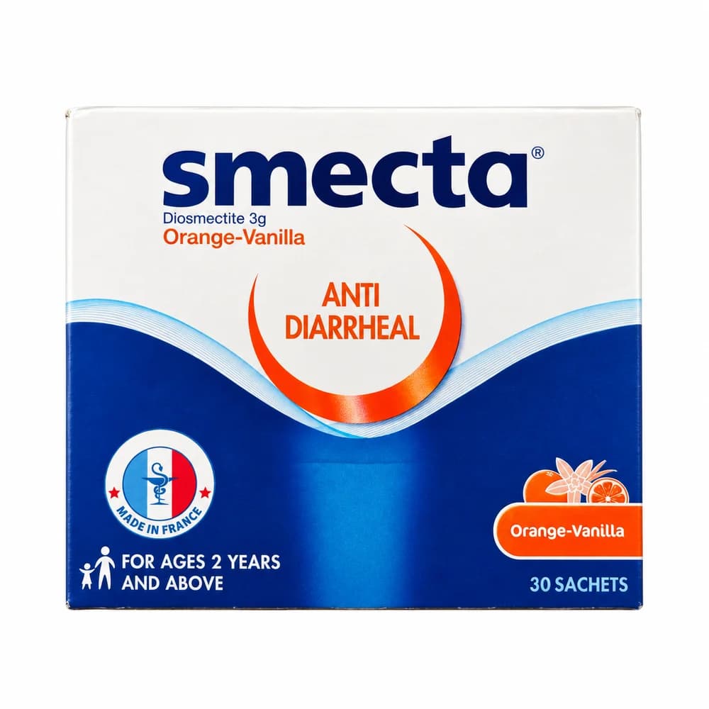 Smecta Orange-Vanilla Diosmectite 3 g per sachet