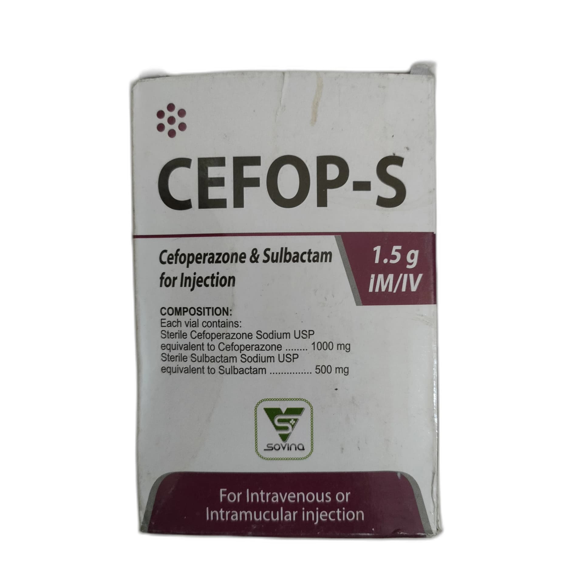 Cefop-S 1 g / 500 mg