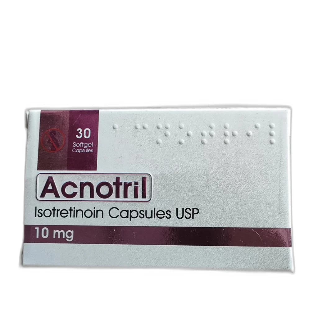 Acnotril Isotretinoin 10 mg