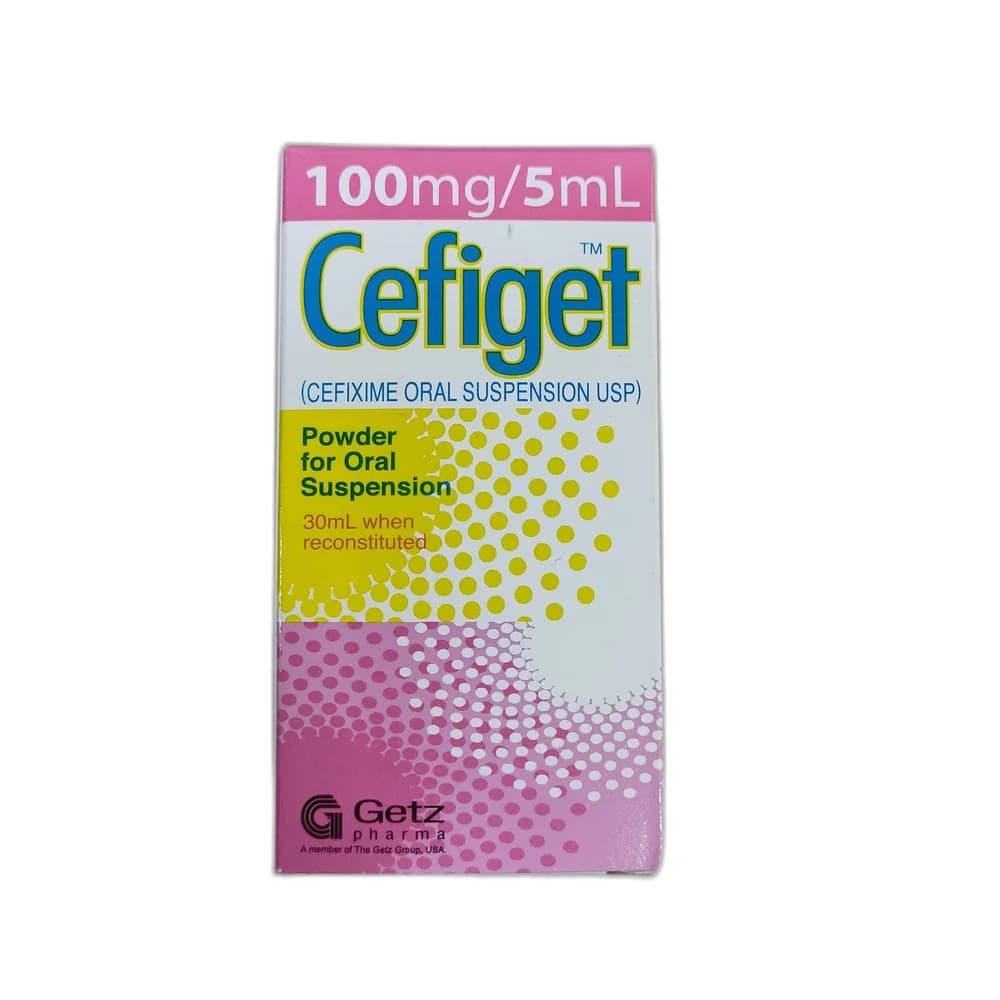 Cefiget 100 mg / 5 mL