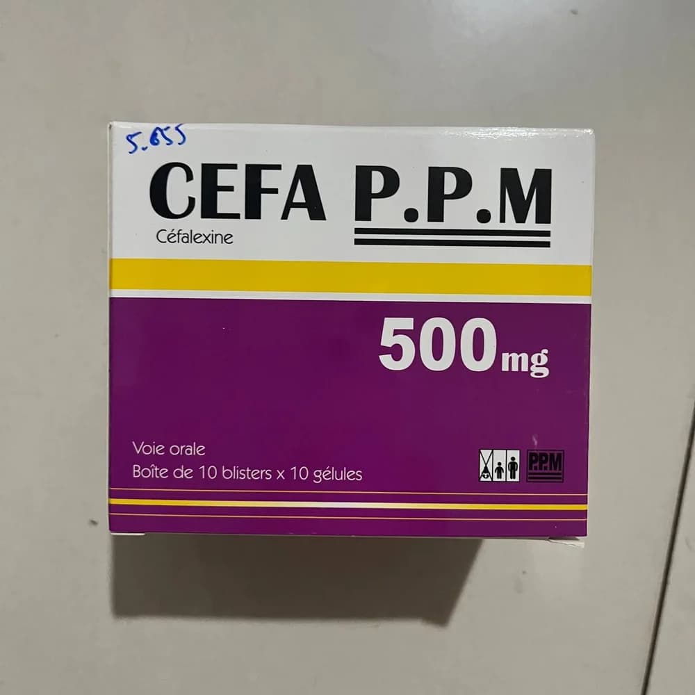CEFA P.P.M 500 mg capsules