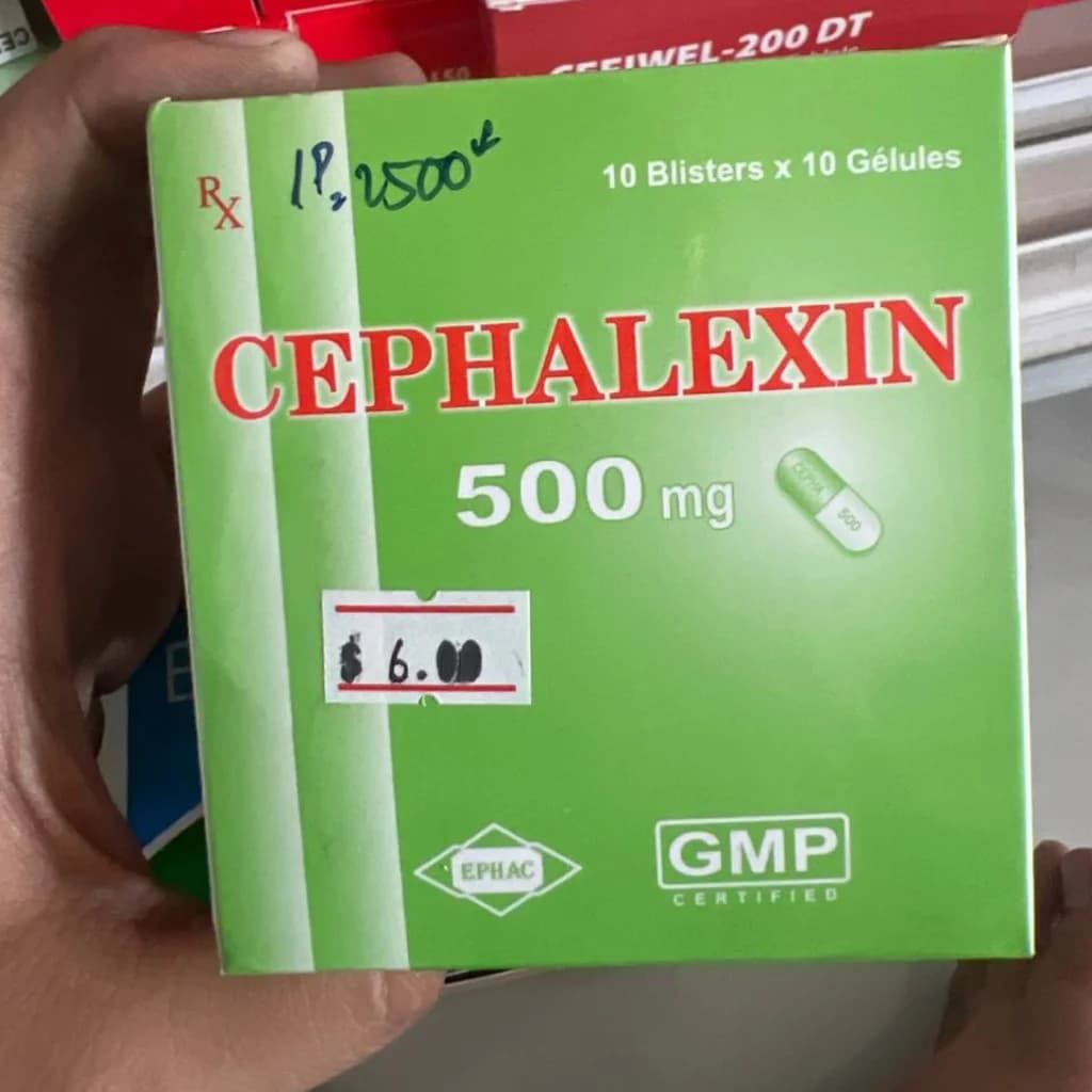CEPHALEXIN 500 mg