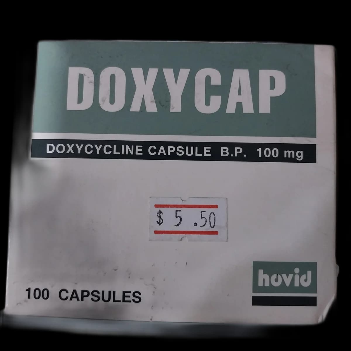 Doxycap 100mg 100mg
