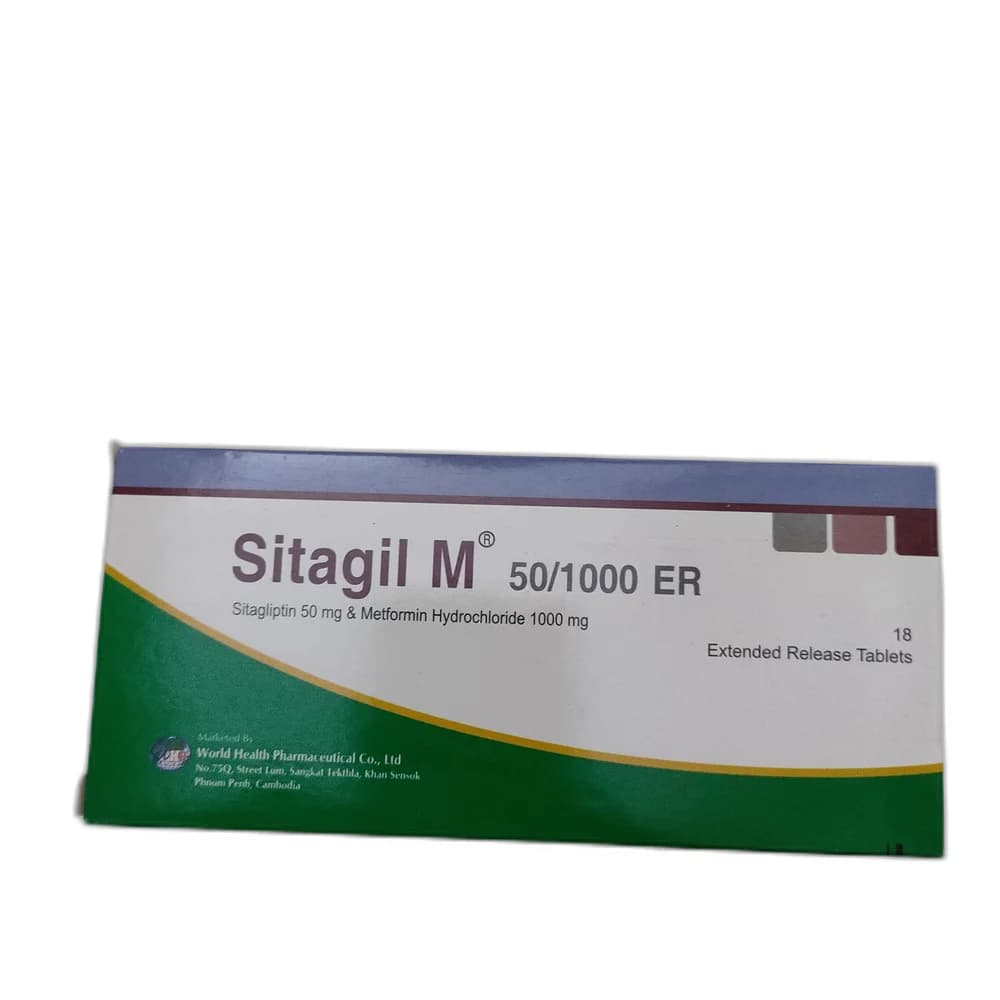 Sitagil M 50 mg / 1000 mg
