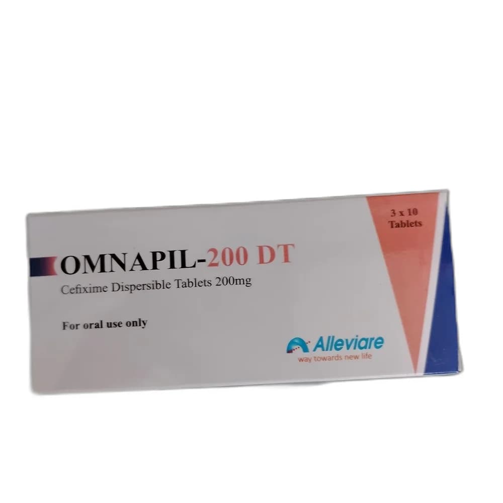 Omnapil-200 DT 200 mg
