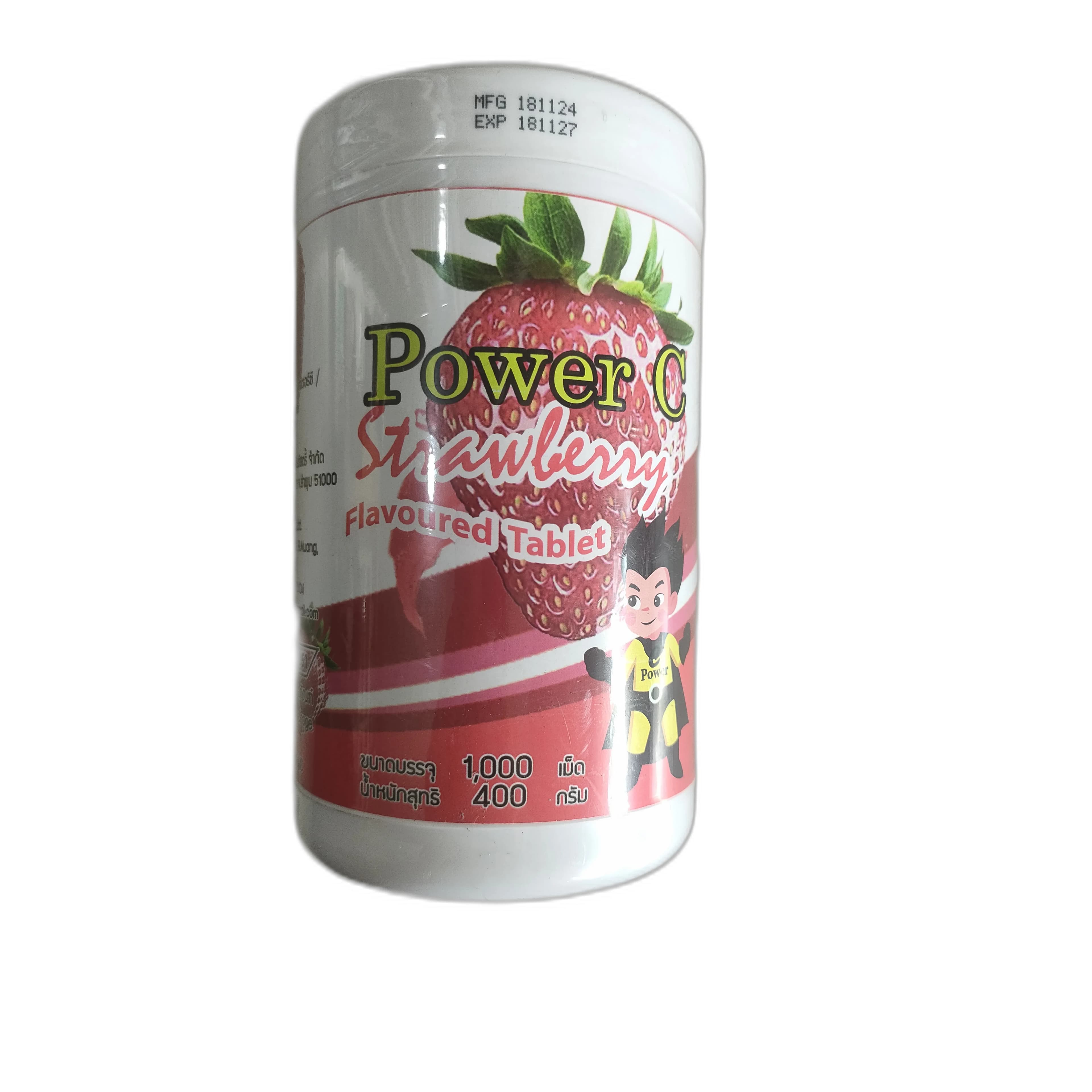 Power C 25 mg Vitamin C per tablet