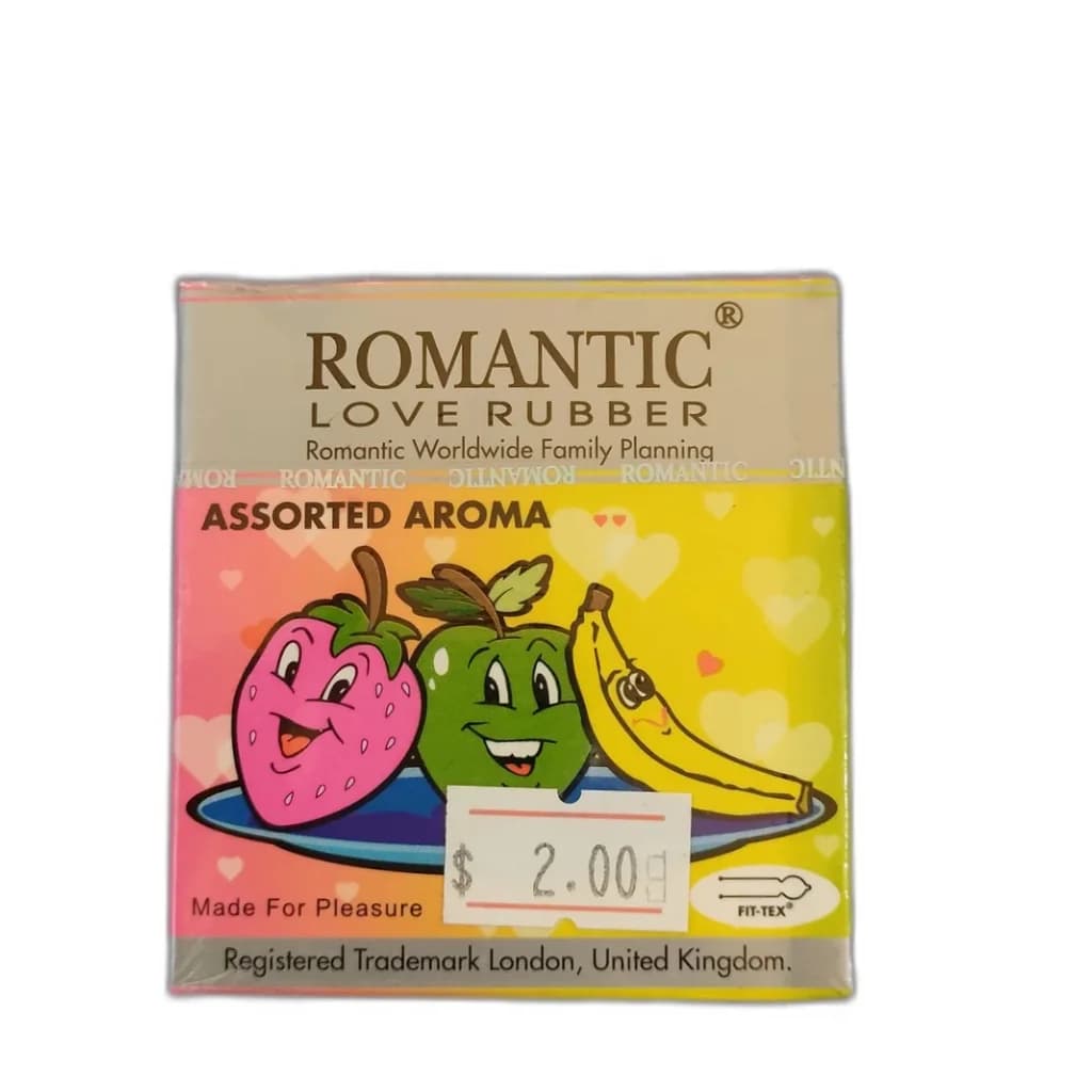 Romantic Love Rubber Assorted Aroma 3 condoms