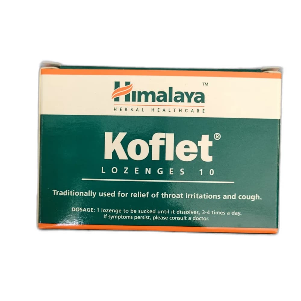 Koflet Ayurvedic herbal preparation (3.30132 g per lozenge)
