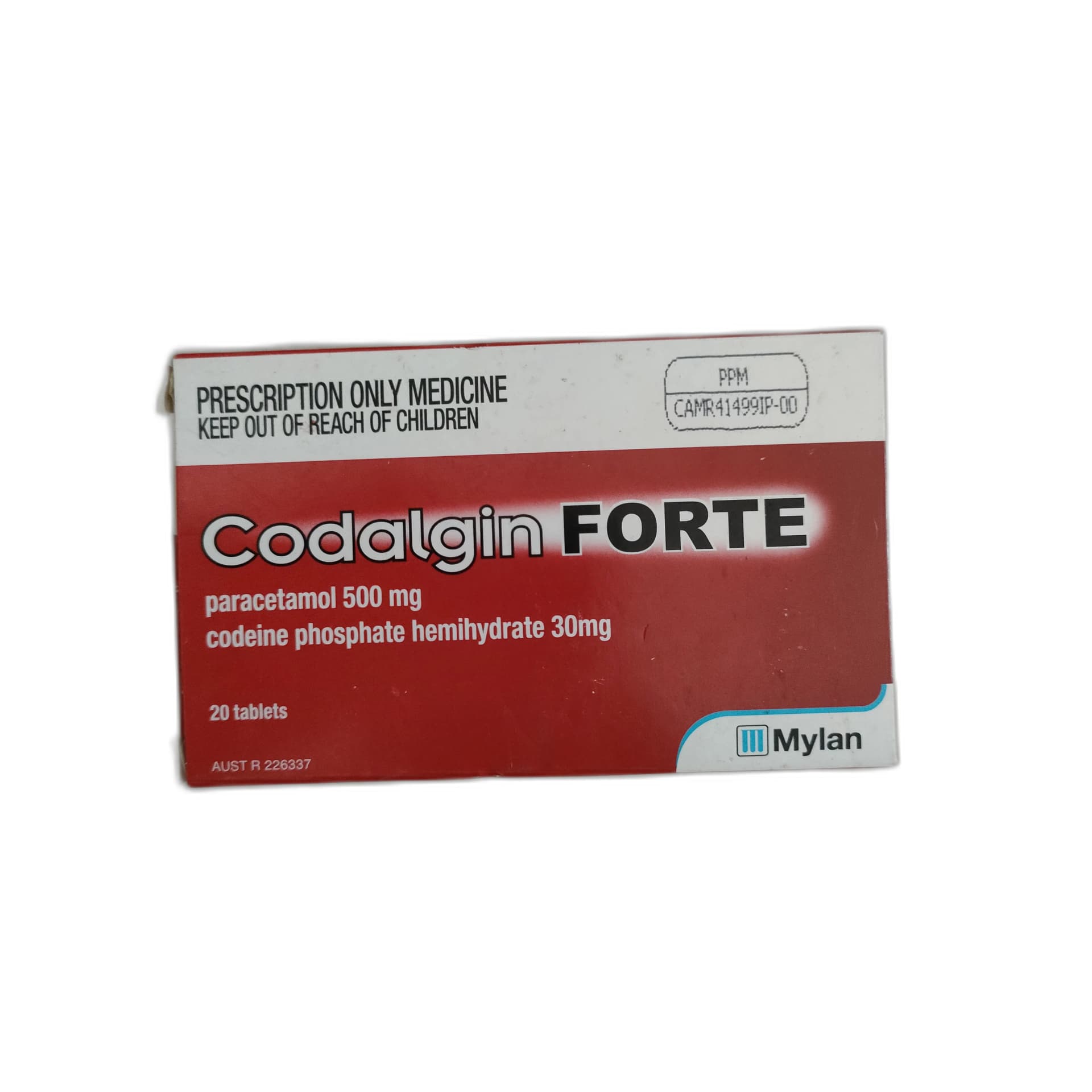 Codalgin Forte 500 mg / 30 mg