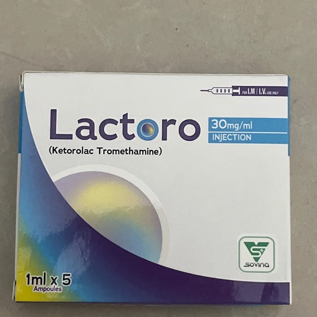 Lactoro  Ketorolac Tromethamine 30mg/ml