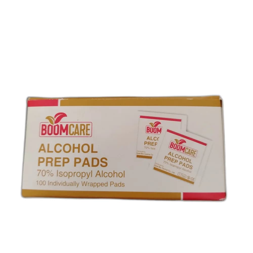 Boomcare Alcohol Prep Pads 70%