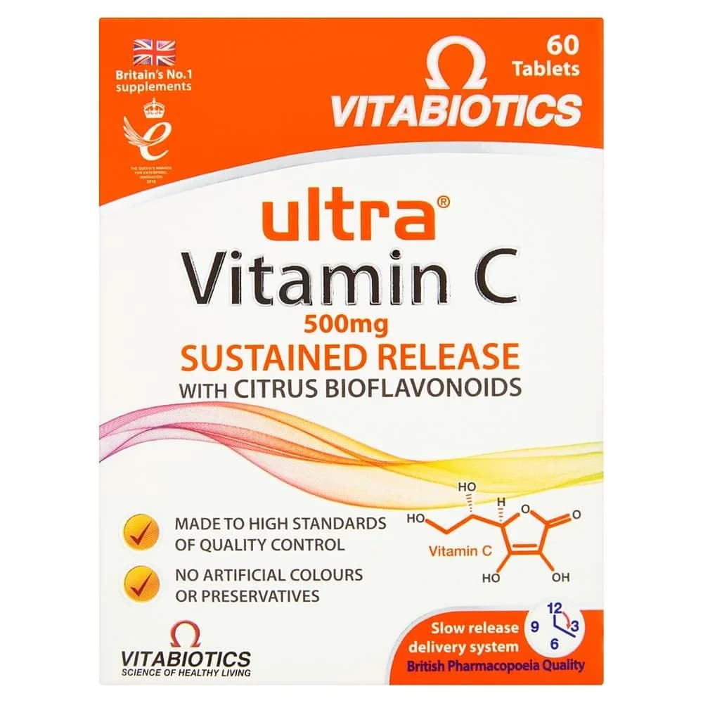 Vitabiotics Ultra Vitamin C Sustained Release 500 mg